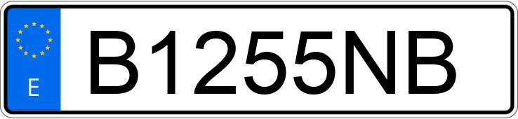 Numer rejestracyjny B1255NB posiada NISSAN PATROL