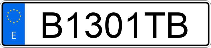 Numer rejestracyjny B1301TB posiada HONDA CIVIC Numer rejestracyjny B1301TB posiada HONDA CIVIC