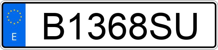 Numer rejestracyjny B1368SU posiada VOLVO 850 Numer rejestracyjny B1368SU posiada VOLVO 850