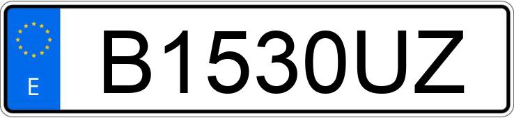 Numer rejestracyjny B1530UZ posiada LAND ROVER FREELANDER Numer rejestracyjny B1530UZ posiada LAND ROVER FREELANDER
