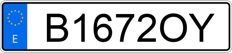 Numer rejestracyjny B1672OY posiada NISSAN SUNNY Numer rejestracyjny B1672OY posiada NISSAN SUNNY