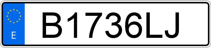 Numer rejestracyjny B1736LJ posiada VOLKSWAGEN GOLF Numer rejestracyjny B1736LJ posiada VOLKSWAGEN GOLF