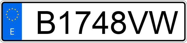 Numer rejestracyjny B1748VW posiada SEAT TOLEDO