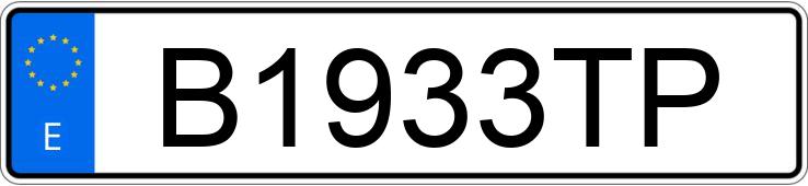 Numer rejestracyjny B1933TP posiada LAND ROVER DISCOVERY