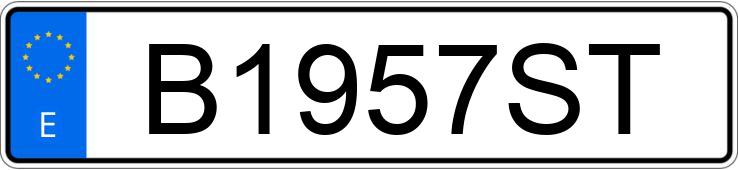 Numer rejestracyjny B1957ST posiada VOLKSWAGEN GOLF Numer rejestracyjny B1957ST posiada VOLKSWAGEN GOLF