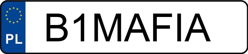 Numer rejestracyjny B1MAFIA posiada FIAT 126 ELX Maluch SX