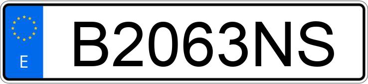 Numer rejestracyjny B2063NS posiada OPEL ASTRA