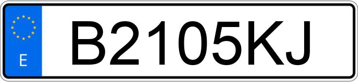 Numer rejestracyjny B2105KJ posiada BMW SERIE 3 Numer rejestracyjny B2105KJ posiada BMW SERIE 3