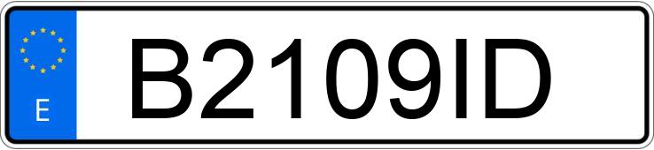 Numer rejestracyjny B2109ID posiada SEAT MARBELLA