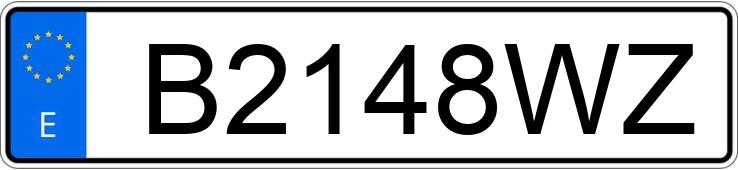 Numer rejestracyjny B2148WZ posiada OPEL ASTRA