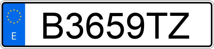 Numer rejestracyjny B3659TZ posiada FIAT SCUDO Numer rejestracyjny B3659TZ posiada FIAT SCUDO