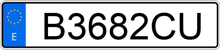 Numer rejestracyjny B3682CU posiada CITROEN AKS