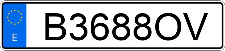 Numer rejestracyjny B3688OV posiada AUDI 80 Numer rejestracyjny B3688OV posiada AUDI 80