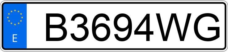 Numer rejestracyjny B3694WG posiada OPEL ASTRA Numer rejestracyjny B3694WG posiada OPEL ASTRA