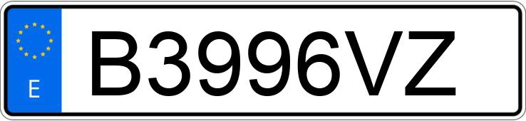 Numer rejestracyjny B3996VZ posiada OPEL CORSA