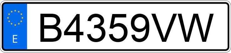 Numer rejestracyjny B4359VW posiada MICROCAR VIRGO