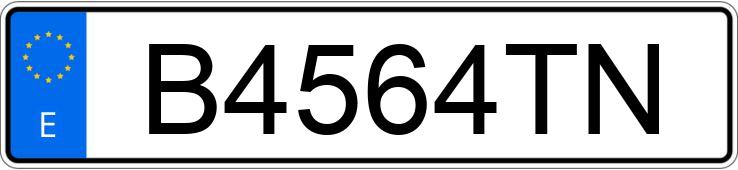 Numer rejestracyjny B4564TN posiada MERCEDES VITO Numer rejestracyjny B4564TN posiada MERCEDES VITO