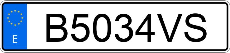 Numer rejestracyjny B5034VS posiada HONDA CIVIC Numer rejestracyjny B5034VS posiada HONDA CIVIC