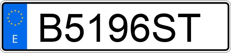 Numer rejestracyjny B5196ST posiada AUDI A8 Numer rejestracyjny B5196ST posiada AUDI A8