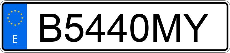 Numer rejestracyjny B5440MY posiada VOLKSWAGEN TRANSPORTER Numer rejestracyjny B5440MY posiada VOLKSWAGEN TRANSPORTER