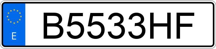 Numer rejestracyjny B5533HF posiada BMW SERIE 6 Numer rejestracyjny B5533HF posiada BMW SERIE 6