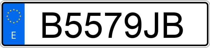 Numer rejestracyjny B5579JB posiada CITROEN C-15