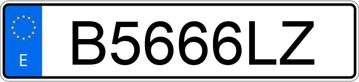 Numer rejestracyjny B5666LZ posiada SUZUKI VITARA Numer rejestracyjny B5666LZ posiada SUZUKI VITARA