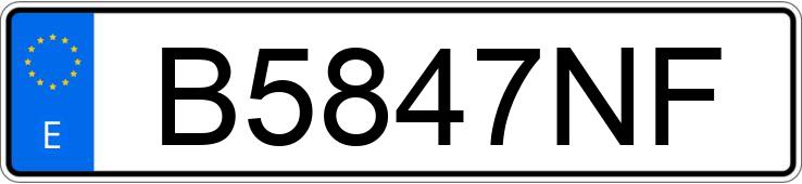 Numer rejestracyjny B5847NF posiada YAMAHA SR 250 Numer rejestracyjny B5847NF posiada YAMAHA SR 250