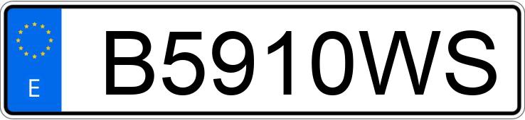 Numer rejestracyjny B5910WS posiada MERCEDES E 300 (124) Numer rejestracyjny B5910WS posiada MERCEDES E 300 (124)