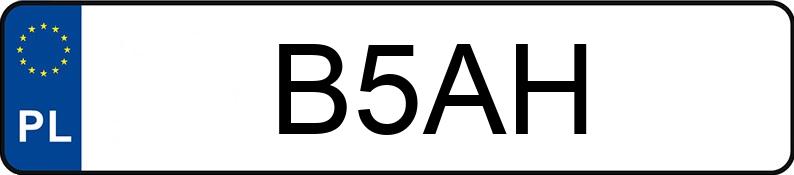 Numer rejestracyjny B5AH posiada DODGE CHALLENGER Numer rejestracyjny B5AH posiada DODGE CHALLENGER