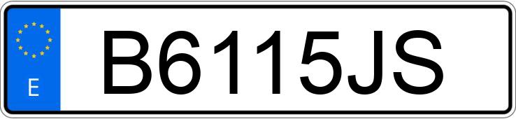 Numer rejestracyjny B6115JS posiada NISSAN PATROL Numer rejestracyjny B6115JS posiada NISSAN PATROL