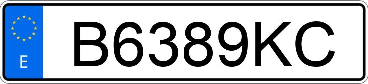 Numer rejestracyjny B6389KC posiada JAGUAR XJ6 Numer rejestracyjny B6389KC posiada JAGUAR XJ6