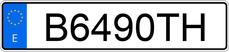 Numer rejestracyjny B6490TH posiada IVECO EUROCARGO Numer rejestracyjny B6490TH posiada IVECO EUROCARGO