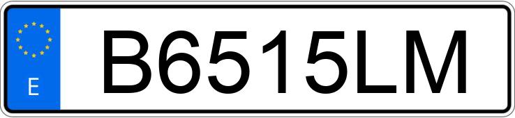 Numer rejestracyjny B6515LM posiada LADA NIVA