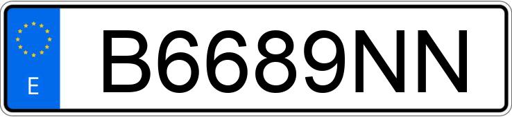Numer rejestracyjny B6689NN posiada MITSUBISHI MONTERO Numer rejestracyjny B6689NN posiada MITSUBISHI MONTERO