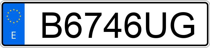 Numer rejestracyjny B6746UG posiada OPEL ASTRA