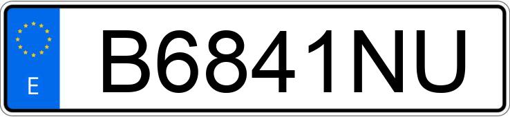 Numer rejestracyjny B6841NU posiada SUZUKI VITARA