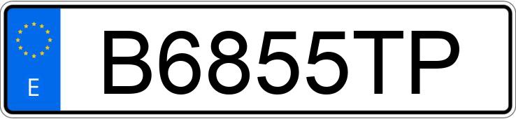 Numer rejestracyjny B6855TP posiada SUZUKI VITARA XALOC Numer rejestracyjny B6855TP posiada SUZUKI VITARA XALOC