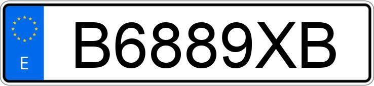 Numer rejestracyjny B6889XB posiada SUZUKI VITARA Numer rejestracyjny B6889XB posiada SUZUKI VITARA