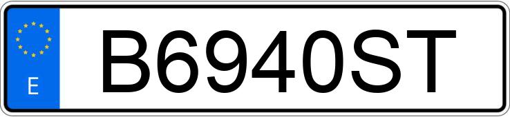RegistreringsnummerB6940ST har NISSAN TERRANO II