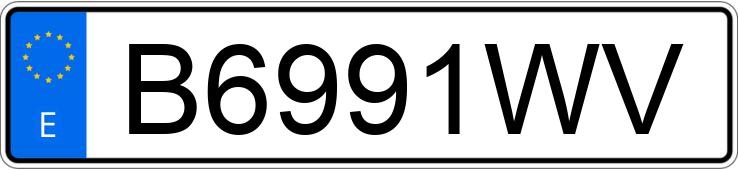 Numer rejestracyjny B6991WV posiada SEAT CORDOBA Numer rejestracyjny B6991WV posiada SEAT CORDOBA
