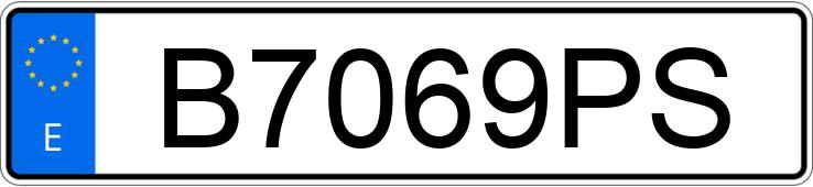 Numer rejestracyjny B7069PS posiada JEEP CHEROKEE