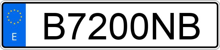 Numer rejestracyjny B7200NB posiada OPEL ASTRA Numer rejestracyjny B7200NB posiada OPEL ASTRA