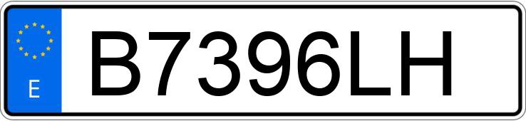 Numer rejestracyjny B7396LH posiada MERCEDES E 300 (124)