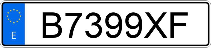 Numer rejestracyjny B7399XF posiada VOLVO V40 Numer rejestracyjny B7399XF posiada VOLVO V40