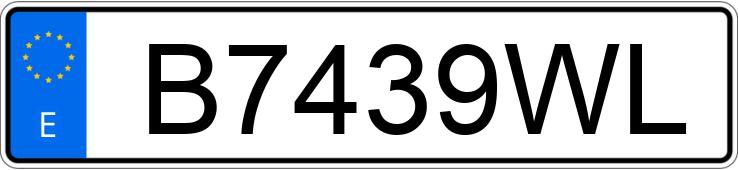 Numer rejestracyjny B7439WL posiada SEAT CORDOBA Numer rejestracyjny B7439WL posiada SEAT CORDOBA