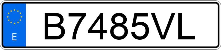 Numer rejestracyjny B7485VL posiada HONDA CIVIC Numer rejestracyjny B7485VL posiada HONDA CIVIC