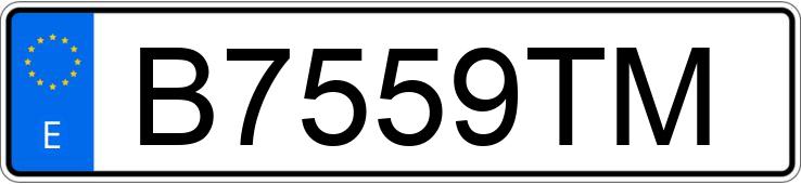 Numer rejestracyjny B7559TM posiada AUDI A4 Numer rejestracyjny B7559TM posiada AUDI A4