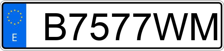 Numer rejestracyjny B7577WM posiada HYUNDAI COUPE Numer rejestracyjny B7577WM posiada HYUNDAI COUPE