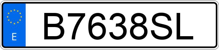 Numer rejestracyjny B7638SL posiada MERCEDES C 230 (202) Numer rejestracyjny B7638SL posiada MERCEDES C 230 (202)